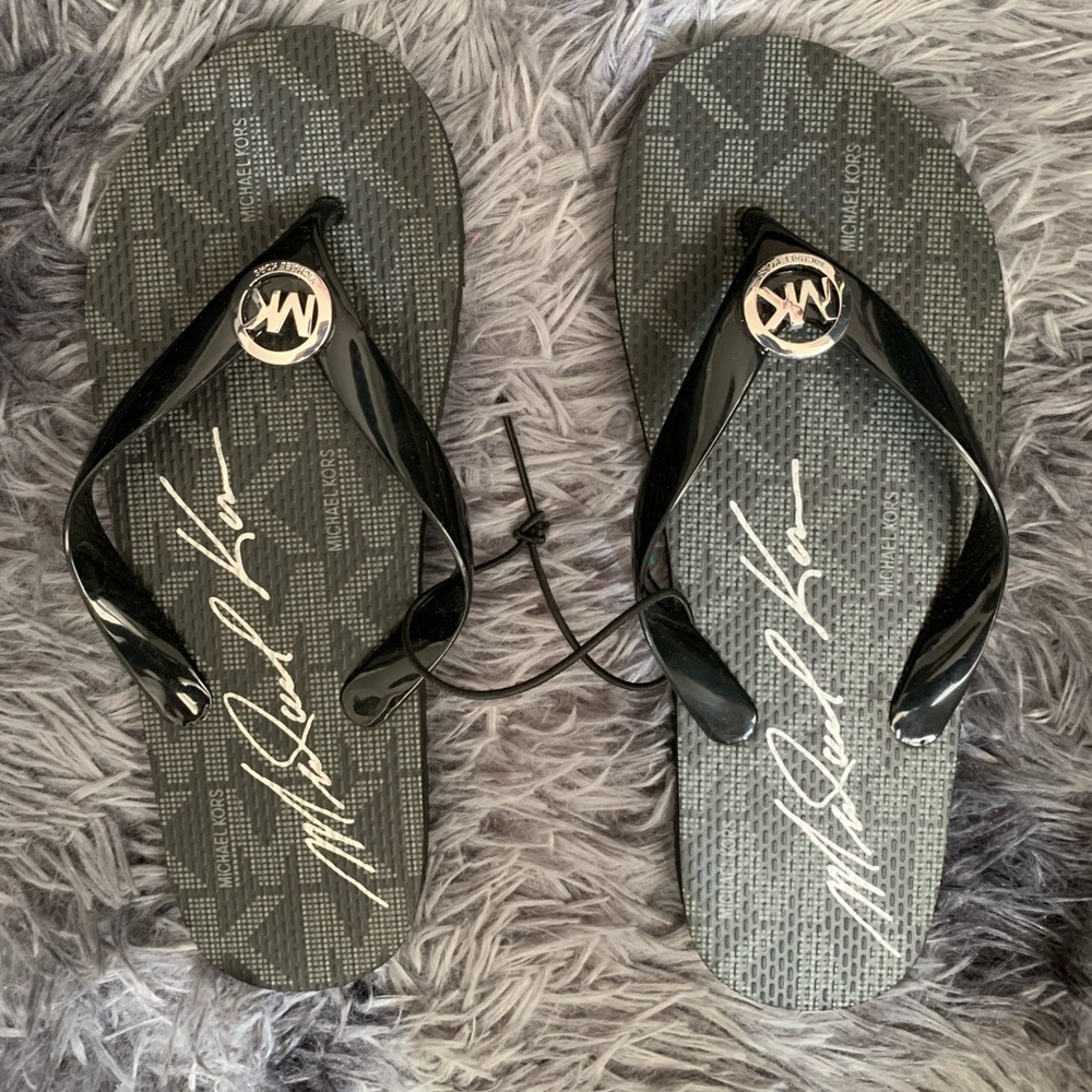 Michael Kors flip flops